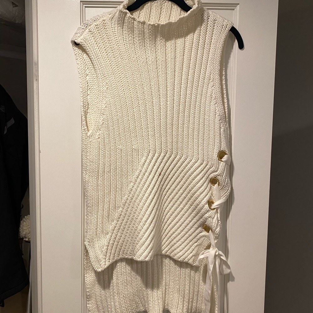 White sweater